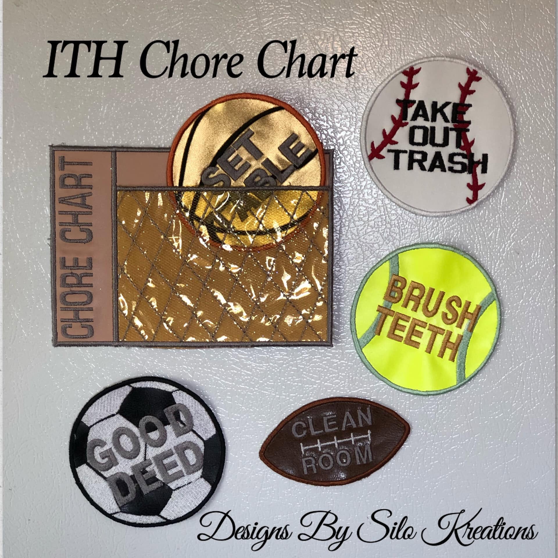 ITH BOY CHORE CHART 5X7 